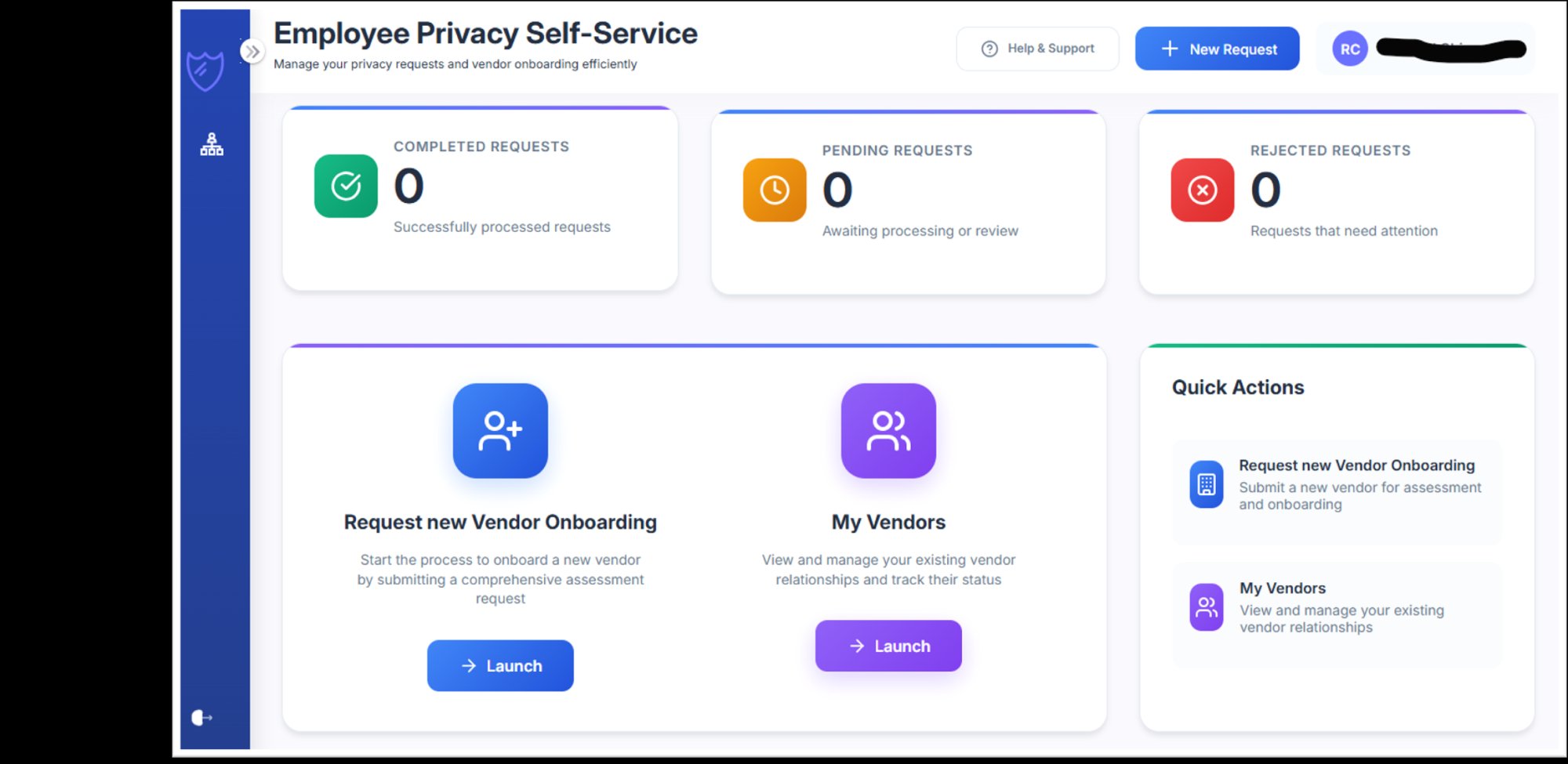 Employee Privacy Self-Service Portal